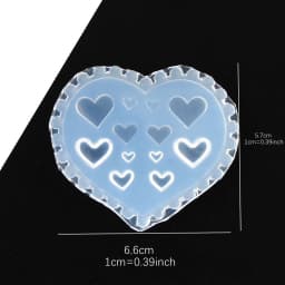 SNASAN Tiny Beads Flower Bear Leaf Shell Dolphin Beauty Nail Art Resin Silicone Mould DIY Tool UV Epoxy Resin Box Silicone Mold