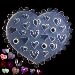 SNASAN Tiny Beads Flower Bear Leaf Shell Dolphin Beauty Nail Art Resin Silicone Mould DIY Tool UV Epoxy Resin Box Silicone Mold