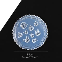 SNASAN Tiny Beads Flower Bear Leaf Shell Dolphin Beauty Nail Art Resin Silicone Mould DIY Tool UV Epoxy Resin Box Silicone Mold
