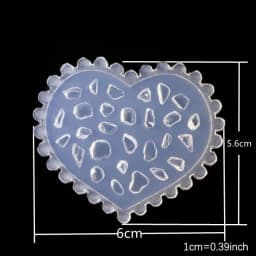 SNASAN Tiny Beads Flower Bear Leaf Shell Dolphin Beauty Nail Art Resin Silicone Mould DIY Tool UV Epoxy Resin Box Silicone Mold