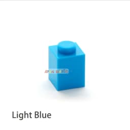 200pcs DIY Building Blocks Thick Figures Bricks 1x1 Dots Educational Creative Compatible With 3005 Plastic Toys for Children