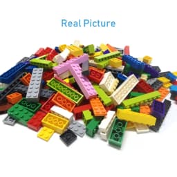 200pcs DIY Building Blocks Thick Figures Bricks 1x1 Dots Educational Creative Compatible With 3005 Plastic Toys for Children