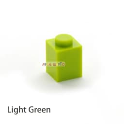 200pcs DIY Building Blocks Thick Figures Bricks 1x1 Dots Educational Creative Compatible With 3005 Plastic Toys for Children