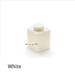 200pcs DIY Building Blocks Thick Figures Bricks 1x1 Dots Educational Creative Compatible With 3005 Plastic Toys for Children