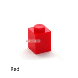 200pcs DIY Building Blocks Thick Figures Bricks 1x1 Dots Educational Creative Compatible With 3005 Plastic Toys for Children