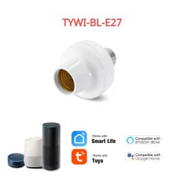 Tuya WIiFi BL E27 Socket Smart Lamp Holder Base Light Bulbs Adapter Kitchen Bedroom Light Switch Voice Control Alexa Google Home
