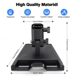 Pole Mount Adapter for Starlink Gen 3 Roof Pole Mount Stand RV & Patio Round Mounting Accessories For Starlink V3 Standard Dish