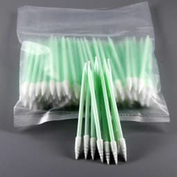 100Pcs Small Pointed Tips Cloth Head Cleaning Swab Lint Dust Free Sticks For PCB Board Electronics Small Area Camera Optica