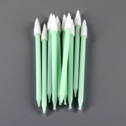 100Pcs Small Pointed Tips Cloth Head Cleaning Swab Lint Dust Free Sticks For PCB Board Electronics Small Area Camera Optica
