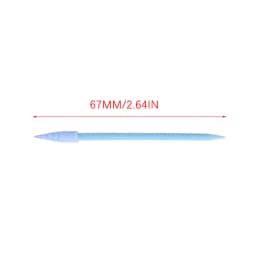 100Pcs Small Pointed Tips Cloth Head Cleaning Swab Lint Dust Free Sticks For PCB Board Electronics Small Area Camera Optica