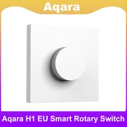 Aqara Smart Dimmer H1 Wireless Rotary Switch Zigbee3.0 Remote Control for Smart Home Bulb Light Curtain Work with APP Homekit "