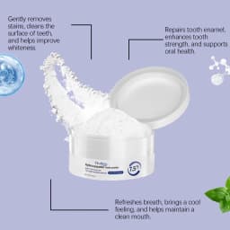 Delicate teeth care, strong cleaning power, long-term fresh breath and white smile