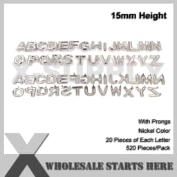 Punk DIY English UK 77 Round Cone Stud in Silver Color with 2 Prongs (Over 20Lots Will Get 35% Off) Used for Leather Craft