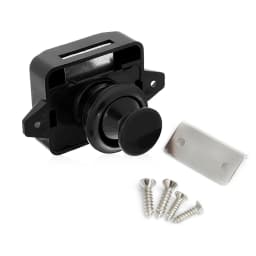 KAK 10pcs Camper Car Push Lock RV Caravan Boat Motor Home Cabinet Drawer Latch Button Locks Furniture Door Lock Hardware