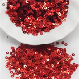 3mm 4mm 5mm 6mm Sequin Flat Round Loose Sequins Crafts Paillette Sewing Clothes Decoration DIY Accessory Lentejuelas Para Coser