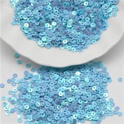 3mm 4mm 5mm 6mm Sequin Flat Round Loose Sequins Crafts Paillette Sewing Clothes Decoration DIY Accessory Lentejuelas Para Coser