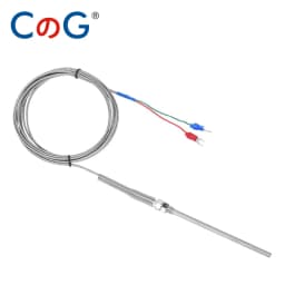 0-800 Degree M8 1m 2m 3m 5m K J PT100 Type 50mm 150mm 100mm 200mm Probe Screw Thread Cable Thermocouple Oven Temperature Sensor