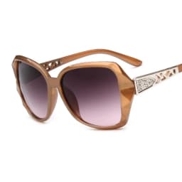 Fashion Square Sunglasses Woman Luxury Brand Big Purple Sun Glasses Female Mirror Shades Ladies Oculos De Sol Feminino
