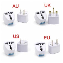 800W Universal US UK AU To EU Plug USA To Euro Europe Travel Wall AC Power Charger Outlet Adapter Converter 2 Round Pin Socket