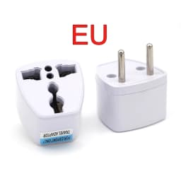 800W Universal US UK AU To EU Plug USA To Euro Europe Travel Wall AC Power Charger Outlet Adapter Converter 2 Round Pin Socket