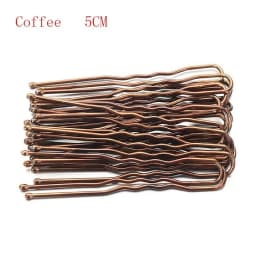 5/7cm 20Pcs U Shaped Hairpin Hair Clips Bobby Pins Metal Barrette Women Modeling Tools Bridal Hairstyle Tool для волос DROPSHIP