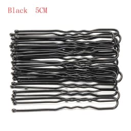 5/7cm 20Pcs U Shaped Hairpin Hair Clips Bobby Pins Metal Barrette Women Modeling Tools Bridal Hairstyle Tool для волос DROPSHIP
