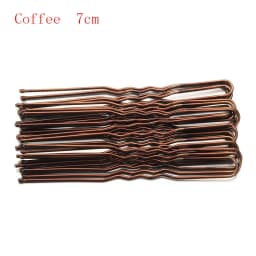 5/7cm 20Pcs U Shaped Hairpin Hair Clips Bobby Pins Metal Barrette Women Modeling Tools Bridal Hairstyle Tool для волос DROPSHIP