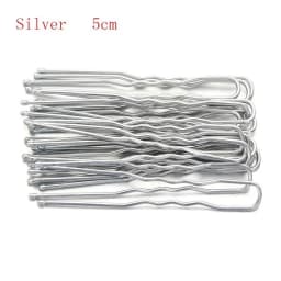 5/7cm 20Pcs U Shaped Hairpin Hair Clips Bobby Pins Metal Barrette Women Modeling Tools Bridal Hairstyle Tool для волос DROPSHIP