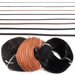2-5 Yards 100% Genuine Cow Leather Round Thong Cord Leather Cord String Rope for DIY Necklace Bracelet DIY Jewelry Making