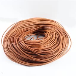 2-5 Yards 100% Genuine Cow Leather Round Thong Cord Leather Cord String Rope for DIY Necklace Bracelet DIY Jewelry Making
