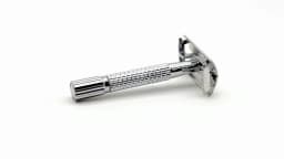 Double Edge Beard Hair Shaver Set Men's Traditional Classic Beard Razor Shaver Stainless Steel Safety Mens Trimmer Blades Box