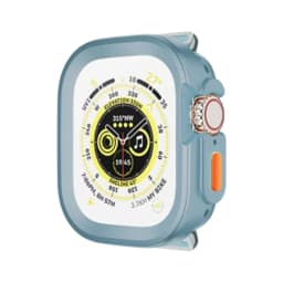Straight Edge Candy Case For Apple Watch Cover Ultra 2 49 mm Soft Silicone Protective Bumper For iWatch Ultra2 49mm Men Women
