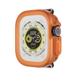 Straight Edge Candy Case For Apple Watch Cover Ultra 2 49 mm Soft Silicone Protective Bumper For iWatch Ultra2 49mm Men Women