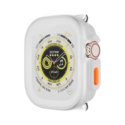 Straight Edge Candy Case For Apple Watch Cover Ultra 2 49 mm Soft Silicone Protective Bumper For iWatch Ultra2 49mm Men Women