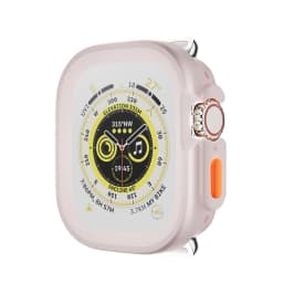 Straight Edge Candy Case For Apple Watch Cover Ultra 2 49 mm Soft Silicone Protective Bumper For iWatch Ultra2 49mm Men Women