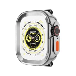 Straight Edge Candy Case For Apple Watch Cover Ultra 2 49 mm Soft Silicone Protective Bumper For iWatch Ultra2 49mm Men Women