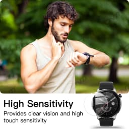 Tempered Glass Screen Protector for Amazfit GTR 4 HD Glass Protective Film Anti-Scratch for Amazfit GTR4 Smart Watch Accessories