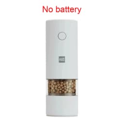 huohou Electric Grinder Automatic Mill Pepper And Salt LED Light 5 Modes Peper Spice Grain Pulverizer For Cooking
