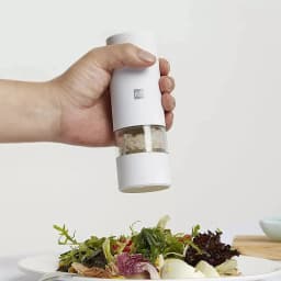 huohou Electric Grinder Automatic Mill Pepper And Salt LED Light 5 Modes Peper Spice Grain Pulverizer For Cooking