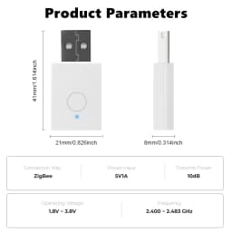 Tuya ZigBee 3.0 Signal Repeater USB Extender Signal Amplifier for Smart Life ZigBee2MQTT Gateway Hub Mesh Home Assistant Devices