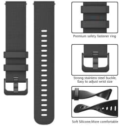 40PCS Silicone Strap for Garmin Venu 3 2s SQ2 Forerunner 165 265 255 245 158 55 Vivoactive 5/4/4s Smartwatch Bracelet Watch Band