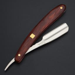 Safe Manual Razor, Professional Straight-Edge Stainless Steel, Sharp, Folding Razor for Barbering