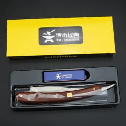 Safe Manual Razor, Professional Straight-Edge Stainless Steel, Sharp, Folding Razor for Barbering