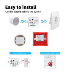 1/2/3 Gang Wireless Wall Switch RF 433Mhz Interruptor for Light Lamp Mini Smart Switch Smart Home Receiver Apartment Residential
