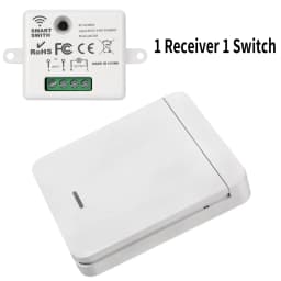 1/2/3 Gang Wireless Wall Switch RF 433Mhz Interruptor for Light Lamp Mini Smart Switch Smart Home Receiver Apartment Residential