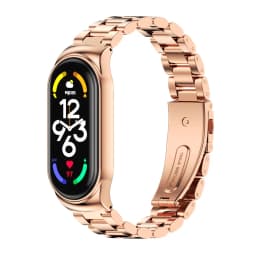 Strap for Mi Band 10 9 8 7 6 5 Metal Correa Mi Band 9 Bracelet Opaska Mi Band 8 Wristband Pulseira Miband 7 Watch Band NFC