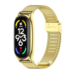 Strap for Mi Band 10 9 8 7 6 5 Metal Correa Mi Band 9 Bracelet Opaska Mi Band 8 Wristband Pulseira Miband 7 Watch Band NFC