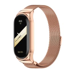 Strap for Mi Band 10 9 8 7 6 5 Metal Correa Mi Band 9 Bracelet Opaska Mi Band 8 Wristband Pulseira Miband 7 Watch Band NFC