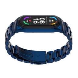 Strap for Mi Band 10 9 8 7 6 5 Metal Correa Mi Band 9 Bracelet Opaska Mi Band 8 Wristband Pulseira Miband 7 Watch Band NFC