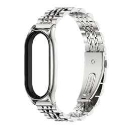 Strap for Mi Band 10 9 8 7 6 5 Metal Correa Mi Band 9 Bracelet Opaska Mi Band 8 Wristband Pulseira Miband 7 Watch Band NFC